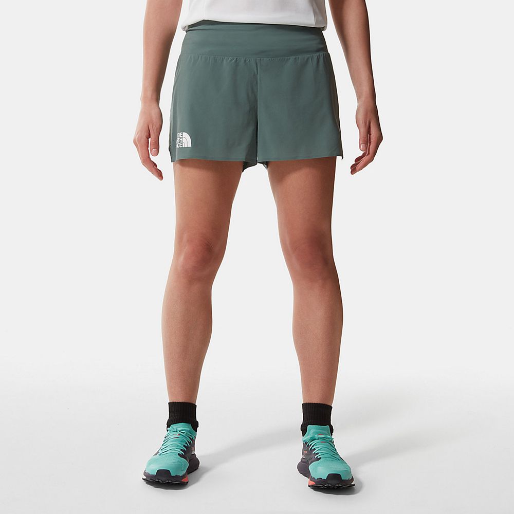 The North Face Shorts Womens Australia - The North Face Stridelight Green Running & Training (EAC-09